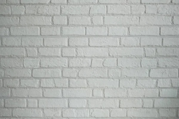 A texture background of white brick wall — Stock Photo, Image