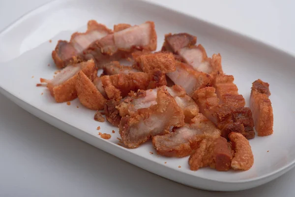 Babi panggang Oriental Belly atau daging babi renyah . — Stok Foto