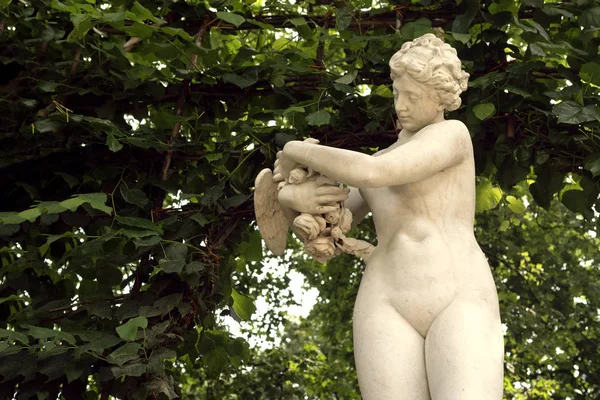 Brüssel Belgien Juni 2018 Statuen Einer Nackten Frau Park — Stockfoto
