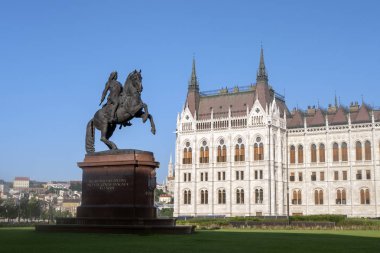 Budapeşte. Macaristan Parlamentosu binası.