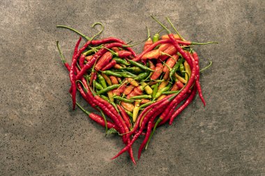 kalp şeklinde biber