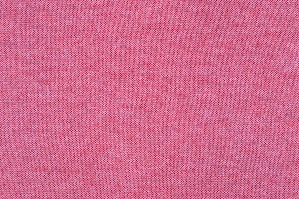 Tecido Tricô Textura Cor Rosa Superfície Malha Pano — Fotografia de Stock