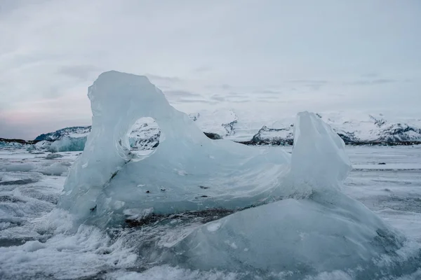 Alcuni Iceberg Nella Laguna Ghiacciata Joekulsrln Islanda — Foto Stock