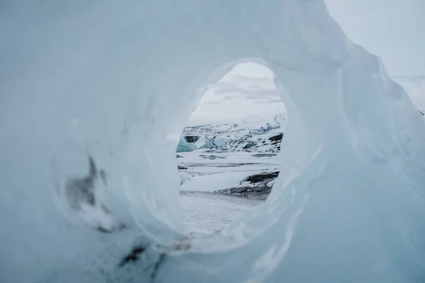 Einige Eisberge Der Joekulsrln Gletscherlagune Island — Stockfoto