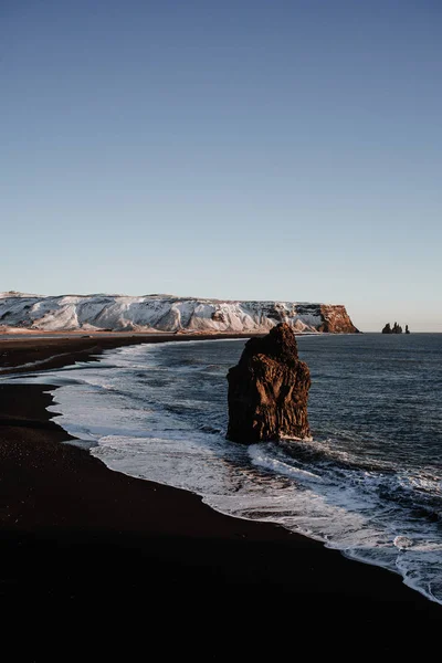 Vista Sobre Reinsfjara Beach Islandia — Foto de Stock