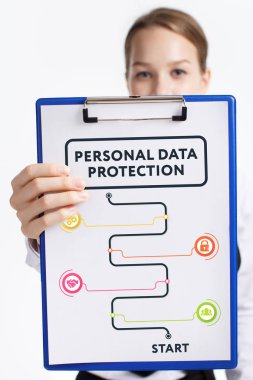 İş, teknoloji, internet ve ağ kavramı. Genç KBB