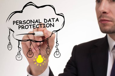 İş, teknoloji, internet ve ağ kavramı. Genç KBB