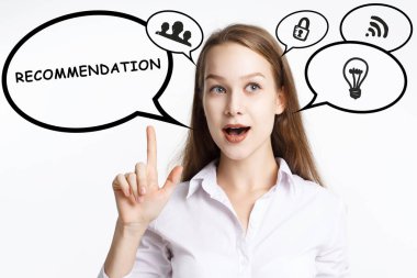 İş, teknoloji, internet ve ağ kavramı. Bir genç e