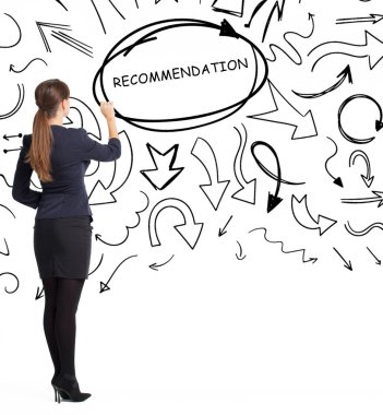 İş, teknoloji, internet ve ağ konsepti. Önemli biri.