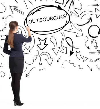 İş, teknoloji, internet ve ağ konsepti. Önemli biri.