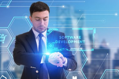 İş, teknoloji, Internet ve networ kavramı