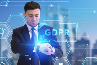 İş, teknoloji, Internet ve networ kavramı