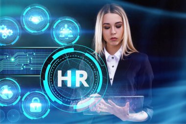 Ekonomi, teknoloji, Internet ve ağ kavramı. Genç busine