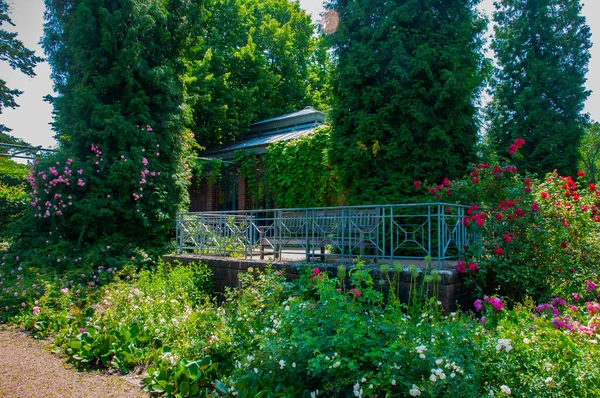 Pequeño Lugar Relax Parque Duessedorf Alemania — Foto de Stock