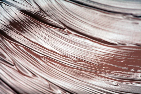 Pittura Cioccolato Cioccolato Smalto Texture Copyspace Macro — Foto Stock