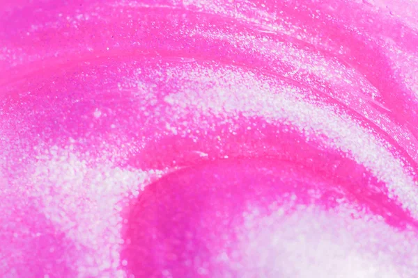 Vaporwave stijl textuur achtergrond: neon roze funky verf textuur. — Stockfoto