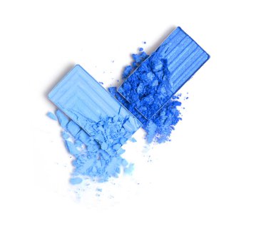 Mavi degrade Göz gölge si beyaz arka plan üzerinde izole.