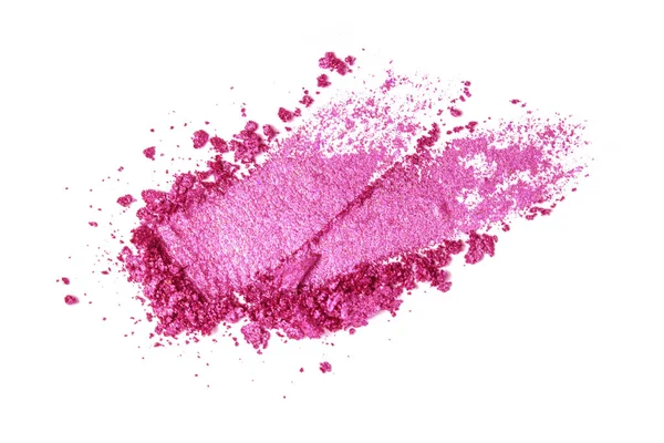 Pembe Göz gölge seti beyaz izole