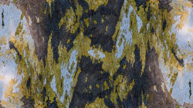 Grunge soyut karışık boyalı arka plan. Zemin veya duvar kağıdı için modern futuristik boyalı duvar