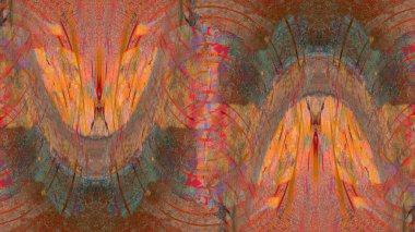 Renkli grunge boyalı duvar arkaplanı