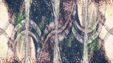 Grunge soyut karışık boyalı arka plan. Zemin veya duvar kağıdı için modern futuristik boyalı duvar