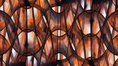 renkli boyalı duvar arka plan