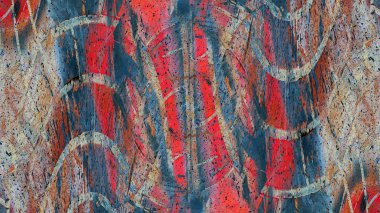 Renkli grunge boyalı duvar arkaplanı