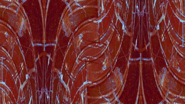 Gelecekçi soyut grunge geometrik modern desen