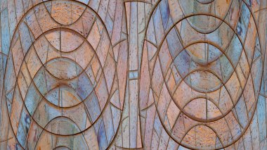 Grunge soyut karışık boyalı arka plan. Zemin veya duvar kağıdı için modern futuristik boyalı duvar