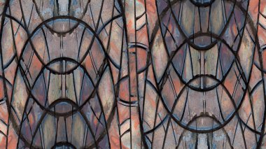 eski yıpranmış alçı duvar boya ile