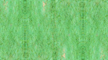 boya ile yeşil sıva