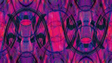 Gelecekçi soyut grunge geometrik modern desen