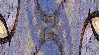 Grunge soyut karışık boyalı arka plan. Zemin veya duvar kağıdı için modern futuristik boyalı duvar