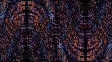 Gelecekçi soyut grunge geometrik modern desen