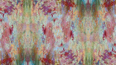 Soyut boyalı grunge duvar