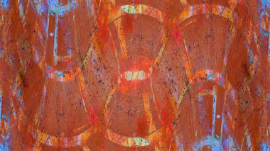 Grunge soyut karışık boyalı arka plan. Zemin veya duvar kağıdı için modern futuristik boyalı duvar