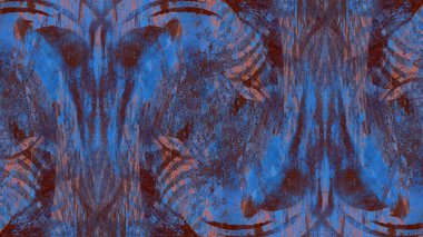 eski yıpranmış alçı duvar boya ile