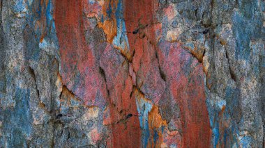 Grunge soyut karışık boyalı arka plan. Zemin veya duvar kağıdı için modern futuristik boyalı duvar