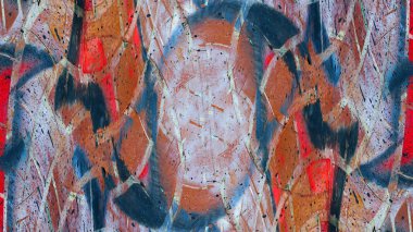 Grunge soyut karışık boyalı arka plan. Zemin veya duvar kağıdı için modern futuristik boyalı duvar