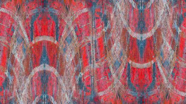 Gelecekçi soyut grunge geometrik modern desen