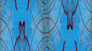 eski yıpranmış alçı duvar boya ile