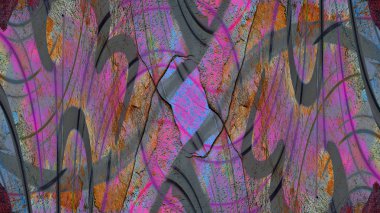 Desenli duvar arkaplanı