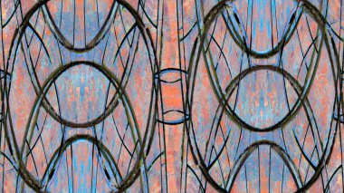 eski yıpranmış alçı duvar boya ile