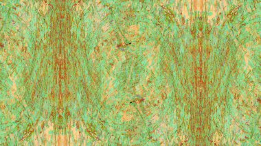 boya ile yeşil sıva