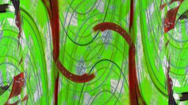 Grunge soyut karışık boyalı arka plan. Zemin veya duvar kağıdı için modern futuristik boyalı duvar