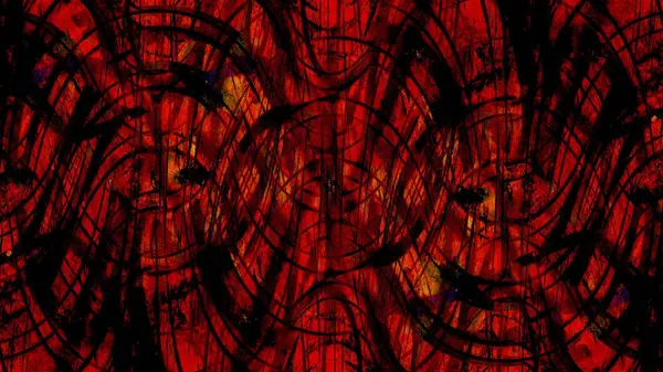 Symmetrical Geometrical Grunge Background — Stock Photo, Image