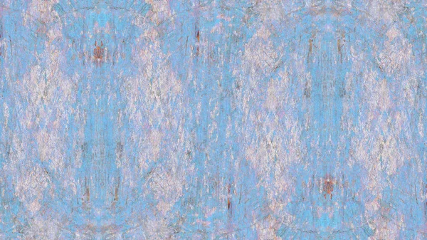 Голубая лепнина с краской — стоковое фото