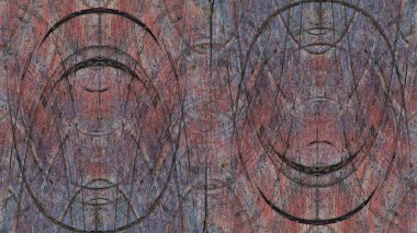 Gelecekçi soyut grunge geometrik modern desen