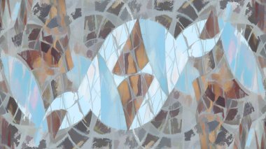 renkli boyalı duvar arka plan