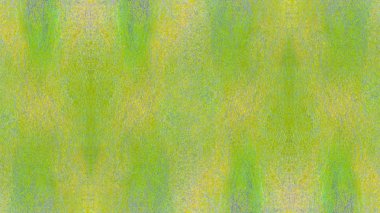 boya ile Soyut Yeşil alçı